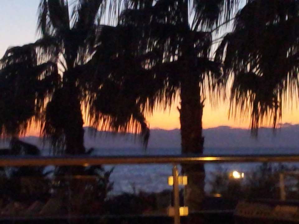 Von der Bar auf der Terrasse Hotel Grand Side