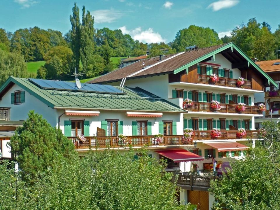 Hausansicht Sommer Haus Schußmann