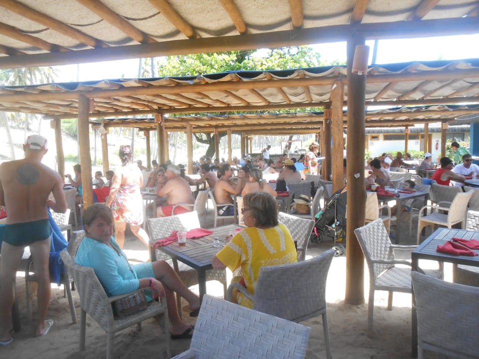 Restaurante de playa con asador Grand Palladium Imbassai Resort & Spa