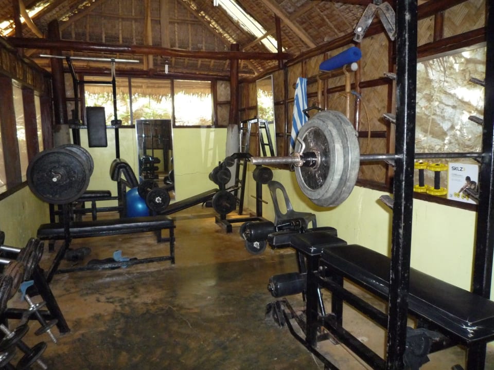 Fitnessraum Sangat Island Dive Resort