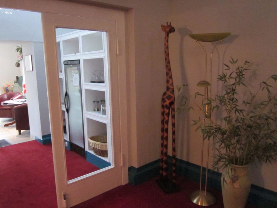 Eingang und zu den Treppen Hotel Nordwind & Haus Wenden