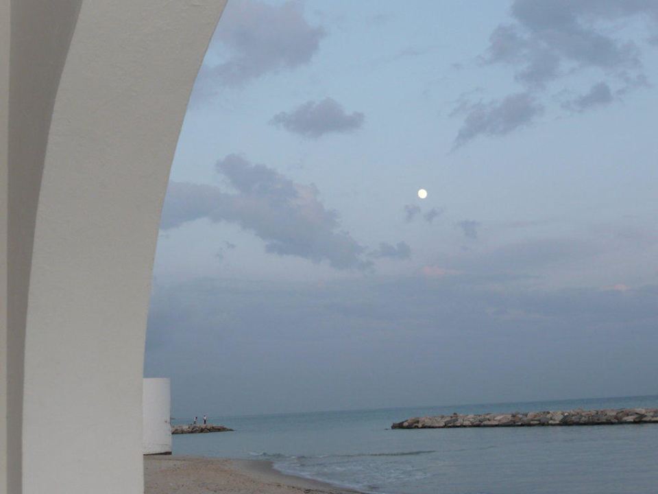 Aussicht Abend Bungalow Royal Lido Resort & Spa