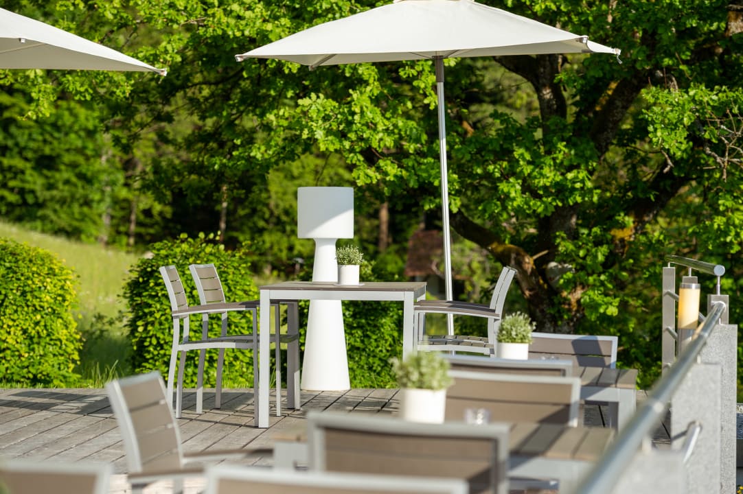 Gartenanlage Thula Wellnesshotel Bayerischer Wald