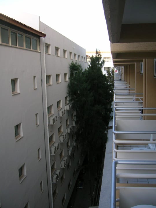 Zimmerausblick "Gartenblick" Hotel Ephesia