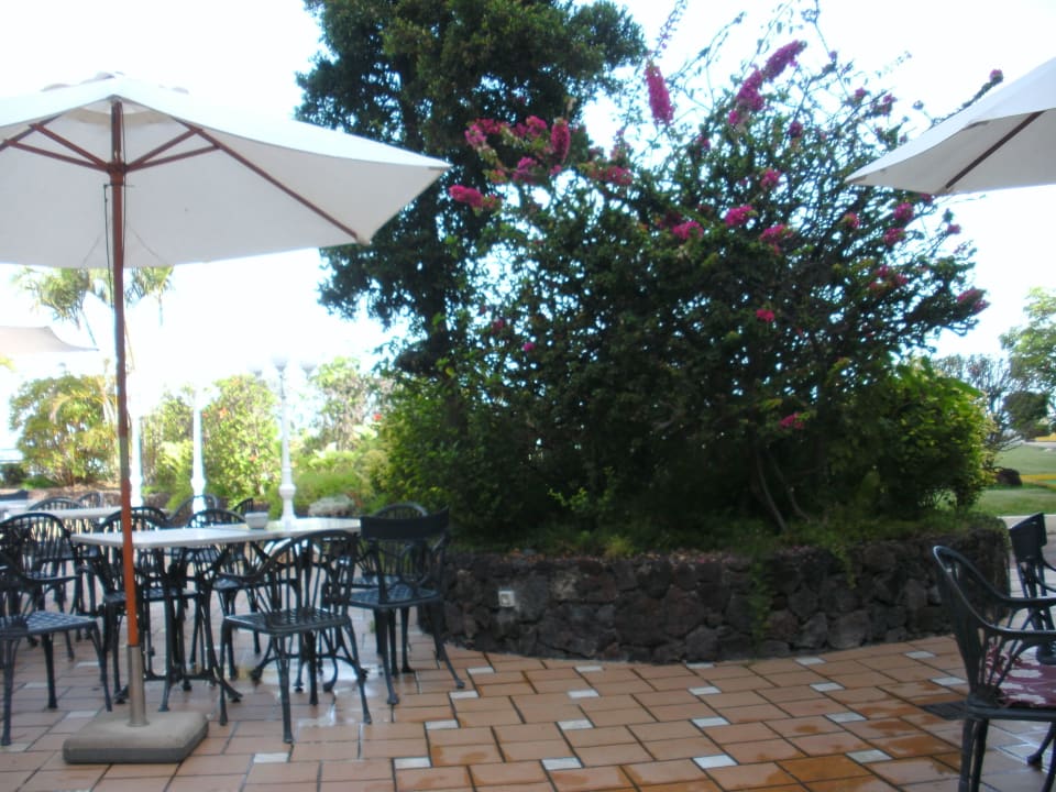 Sitzgelegenheit nähe des Pools Coral La Quinta Park Suites