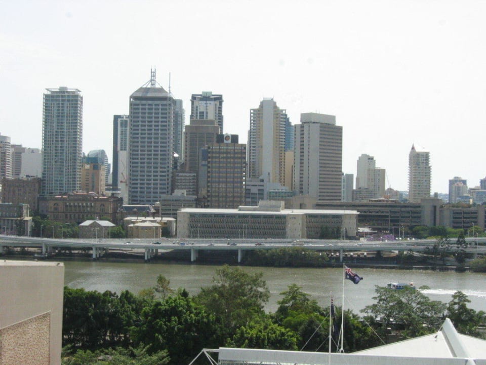 Skyline von Brisbane Hotel Rydges Southbank