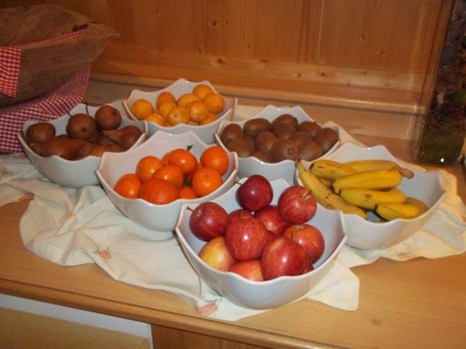 Obstplatte Alphotel Tyrol