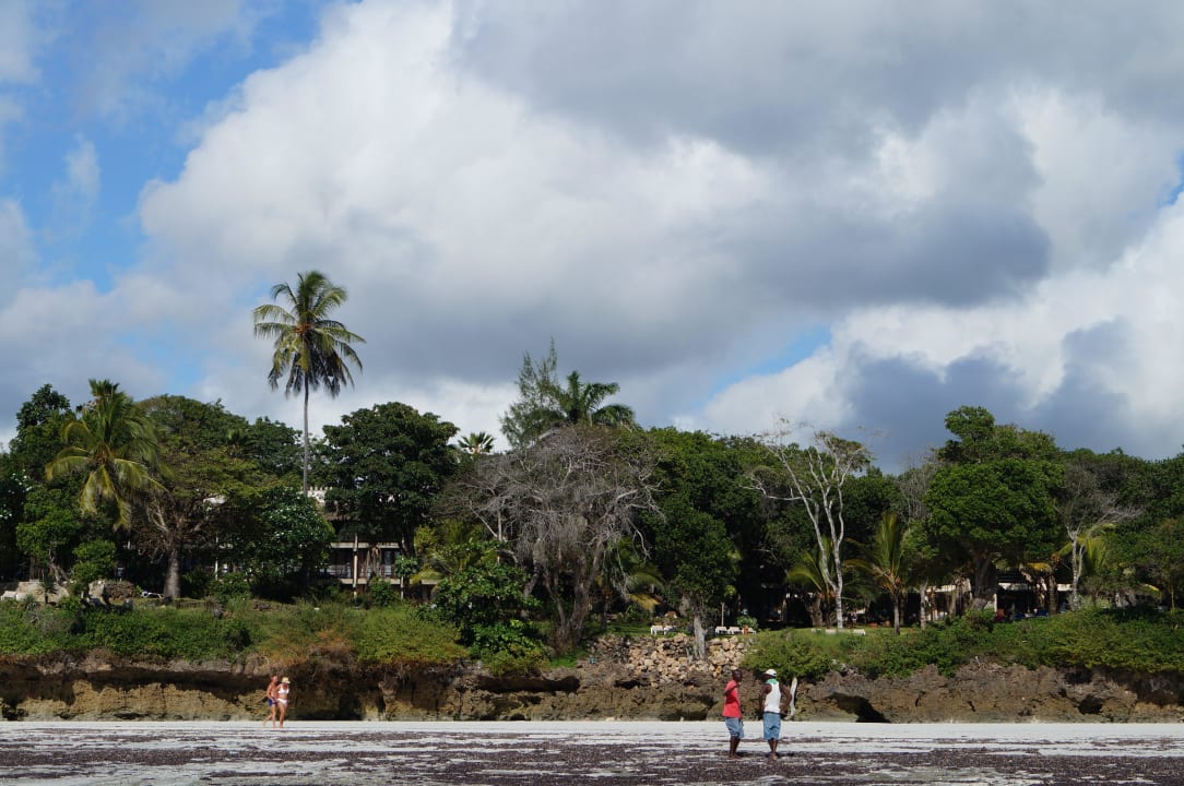 Vom Meer aus. Baobab Beach Resort & Spa