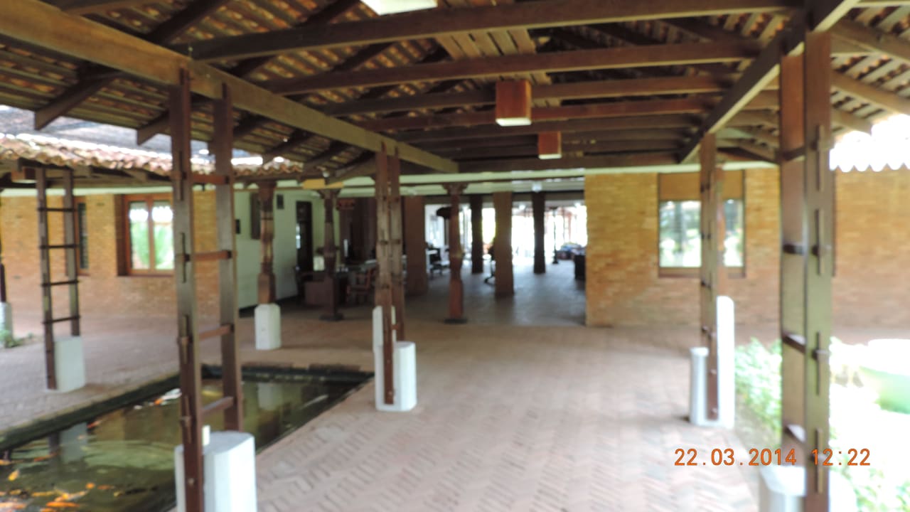 Überdachte Hotelwege Hotel Club Bentota