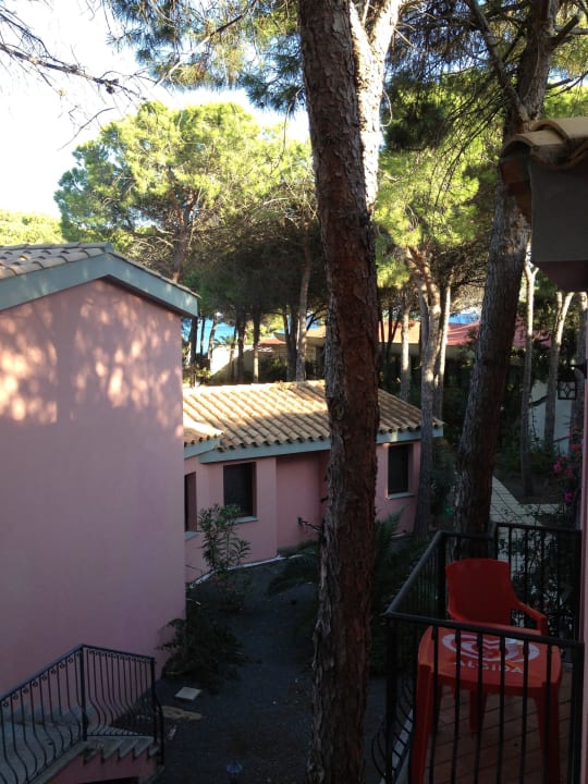 Blick vom Balkon Hotel New Barcavela