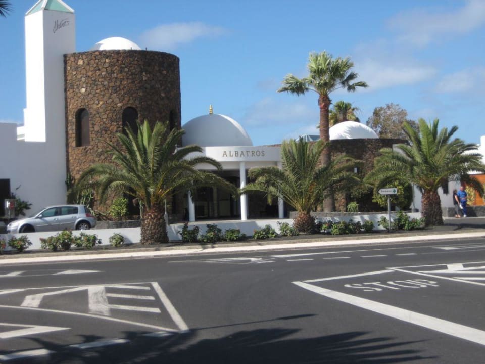 Hoteleingang allsun App.-Hotel Albatros