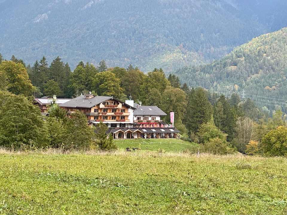 Außenansicht Alpengasthof Gröbl Alm