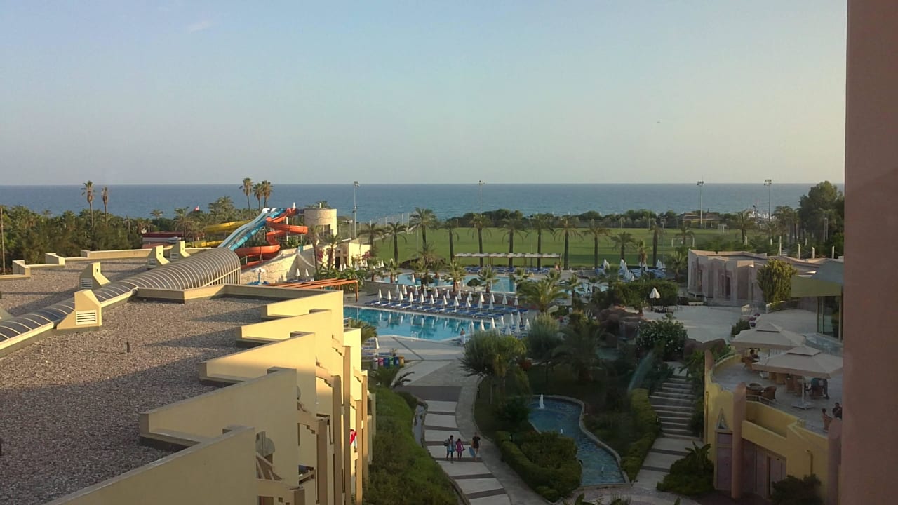Vom Hotelzimmer Blue Waters Club