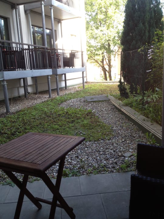 Terrasse The Green Rostock Apartment Hotel