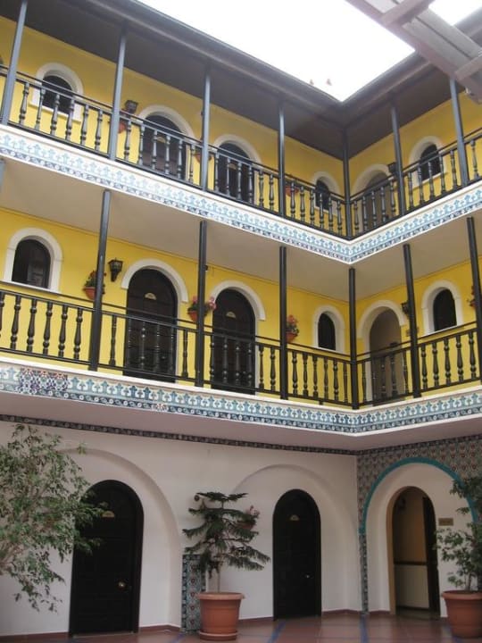 Innenhof Hotel Altinsaray