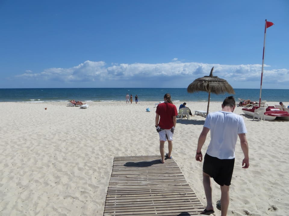 Gang zum Meer El Mouradi Club Kantaoui