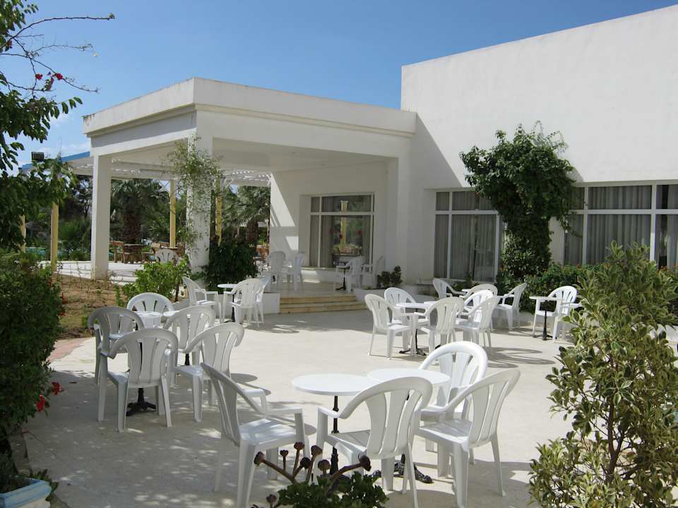 Außenbereich Restaurant Cyclamens Mechmoum Hotel & Spa