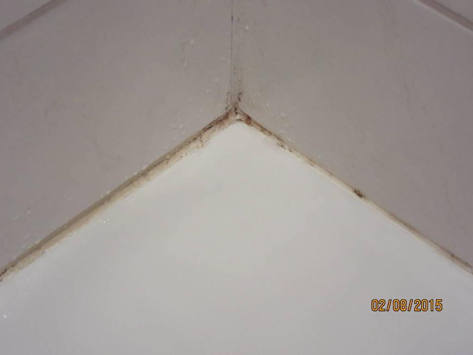 Die Ecke in der Dusche Hotel Traunerhof