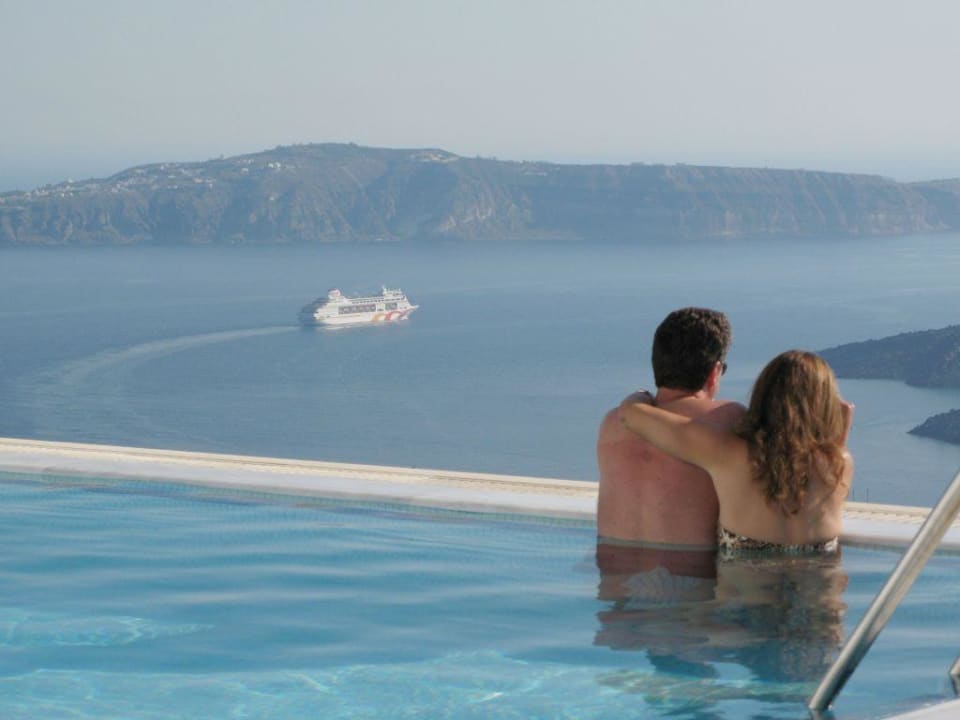 View from the pool Hotel Homeric Poems