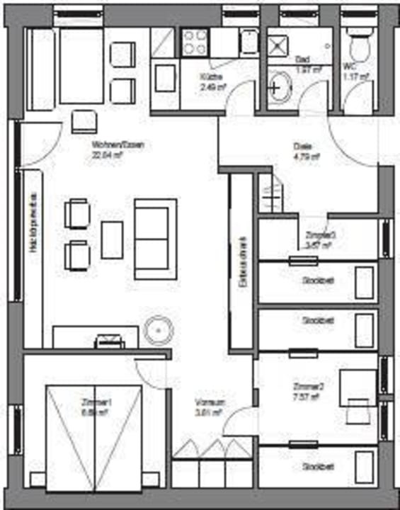 8 Personen Haus Chiemgau Resort Siegsdorf