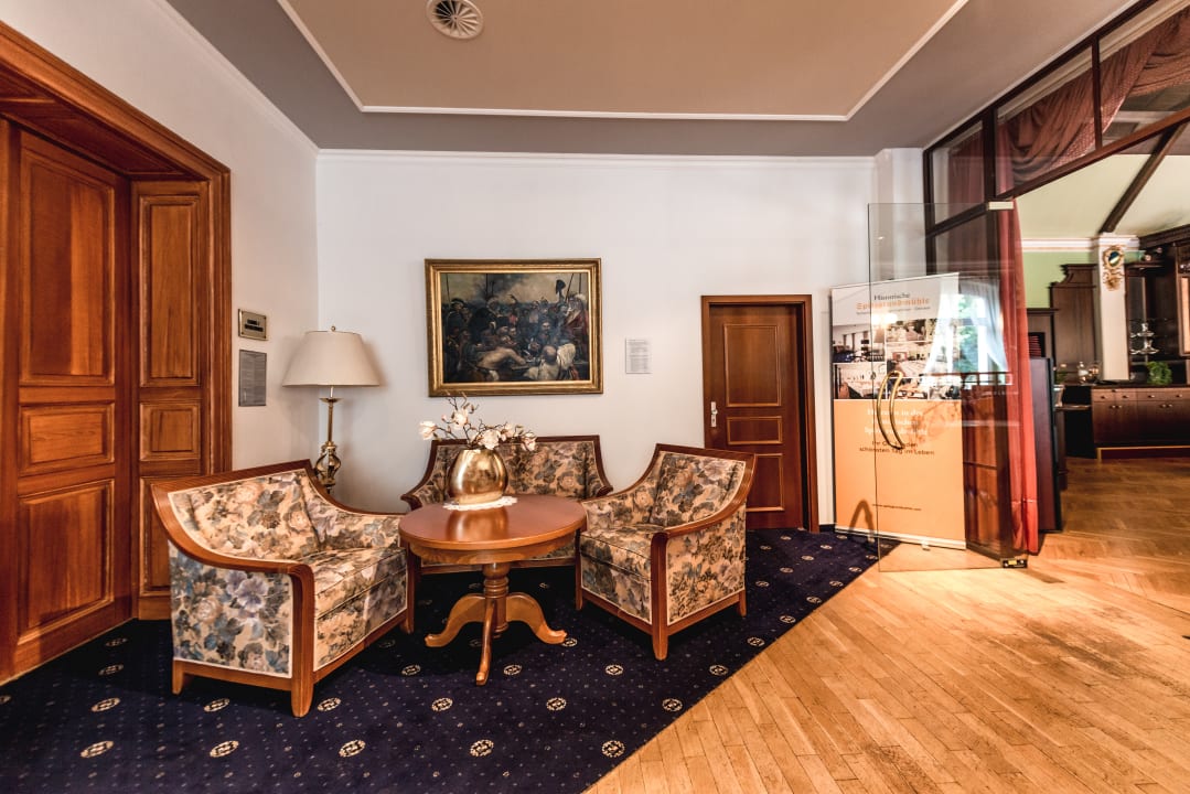 Lobby Hotel Historische Spitzgrundmühle