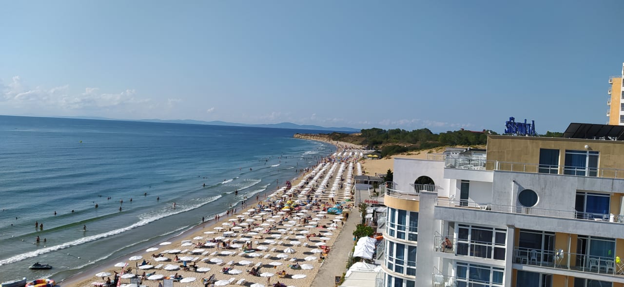 Ausblick Hotel Bilyana Beach