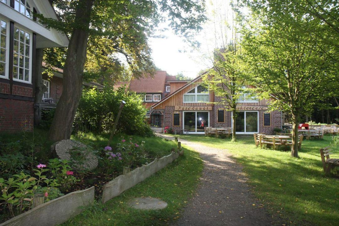 Vom See aus Hotel Farchauer Mühle