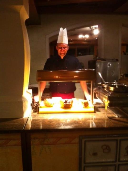 Der legt dir auch 2kg Fleisch auf den Teller Hotel Tauernhof