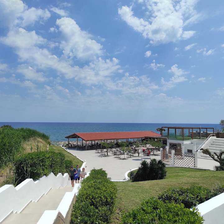 Gartenanlage Blue Sea Island