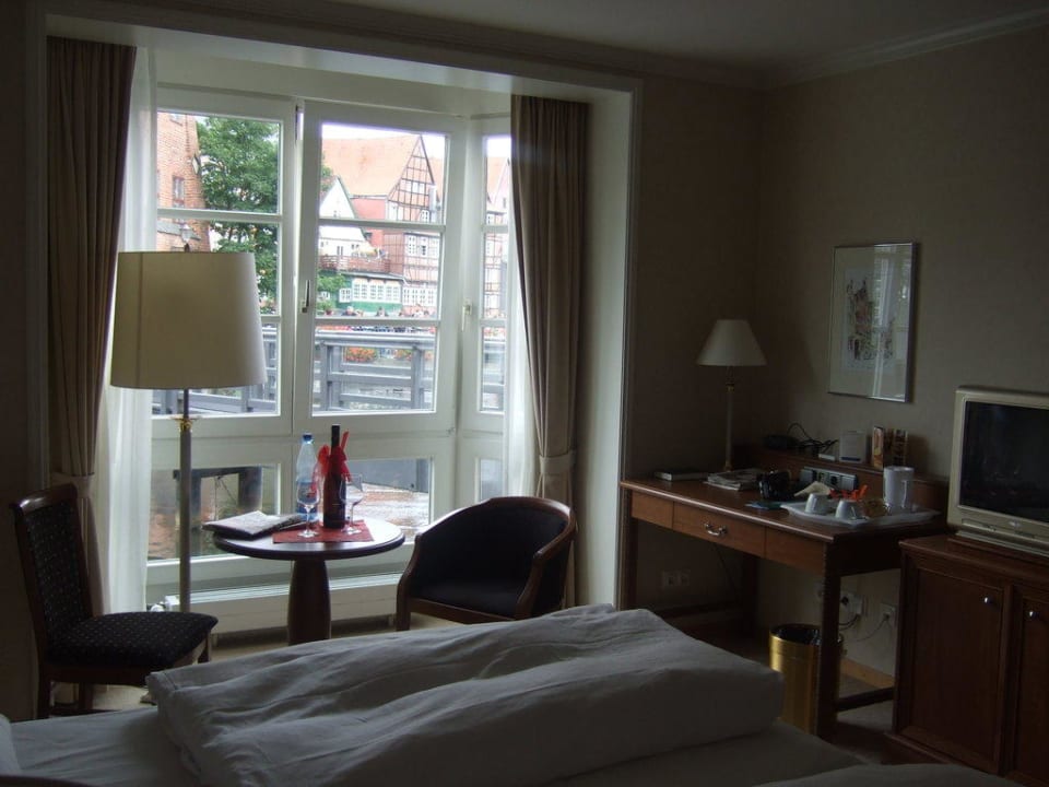 Aussicht aus dem Zimmer Bergström Hotel Lüneburg