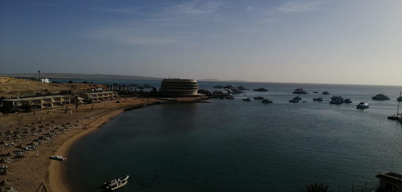 Ausblick Marriott Hurghada Beach Resort
