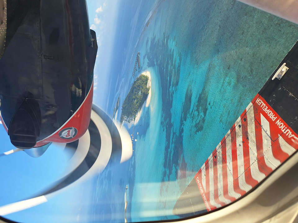 Ausblick Kuredu Island Resort & Spa