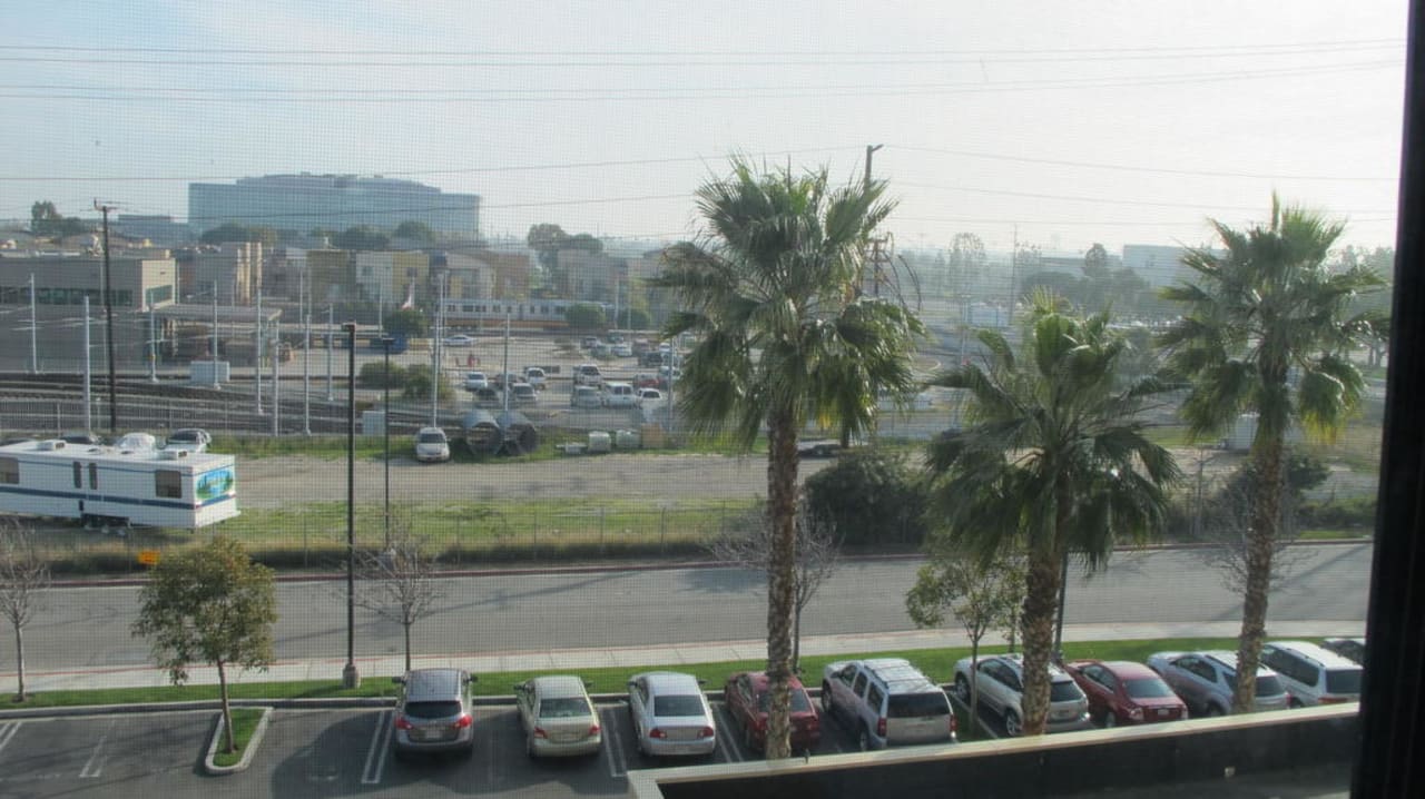 Blick aus dem Zimmer Hotel SpringHill Suites-Hawthorne/LAX by Marriott