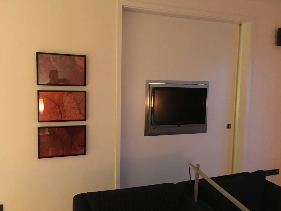 Wohnbereich - Zwischenschiebetür zum Schlafzimmer Clipper Boardinghouse Hamburg-Holzhafen