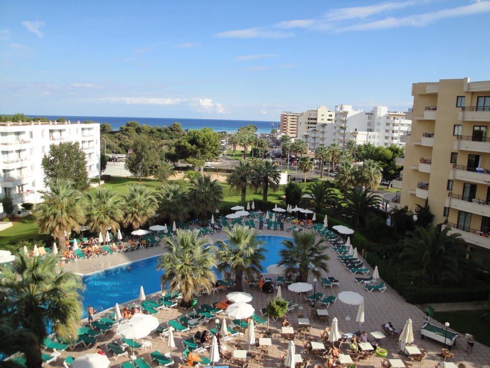 Unser Ausblick allsun App.-Hotel Orient Beach