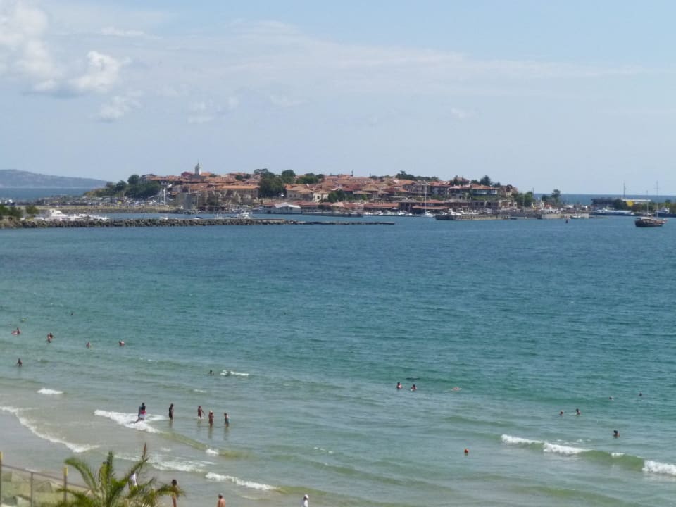 Blick vom Balkon Zi:306 Hotel Bilyana Beach