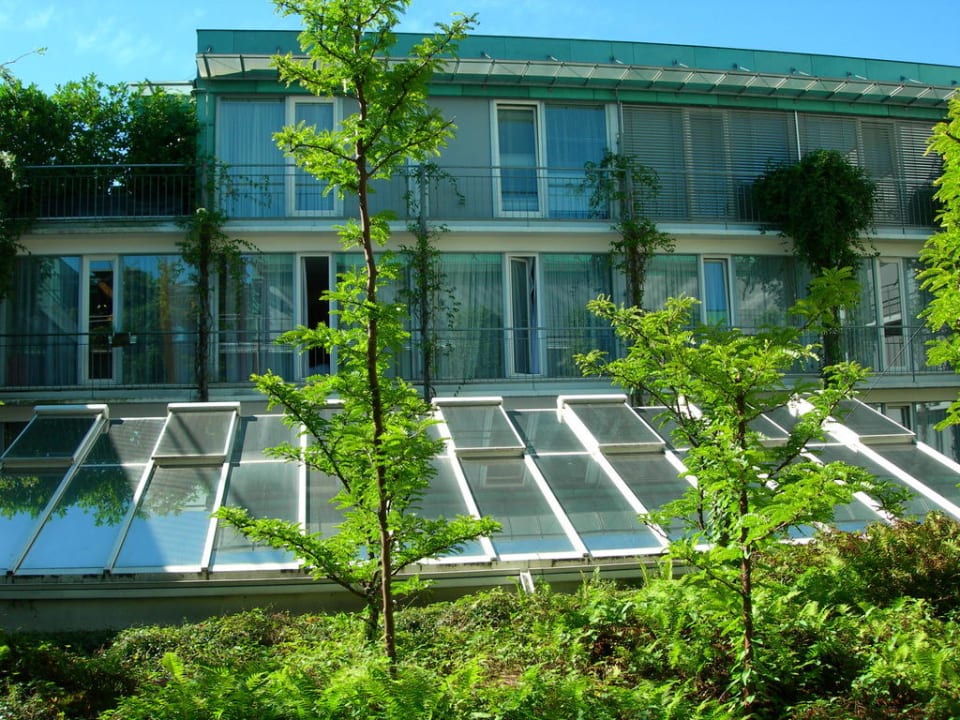 Ausblick in den "Innenhof" Vienna House Martinspark Dornbirn