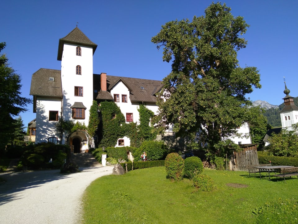 Gartenanlage Aparthotel Schloss Thannegg