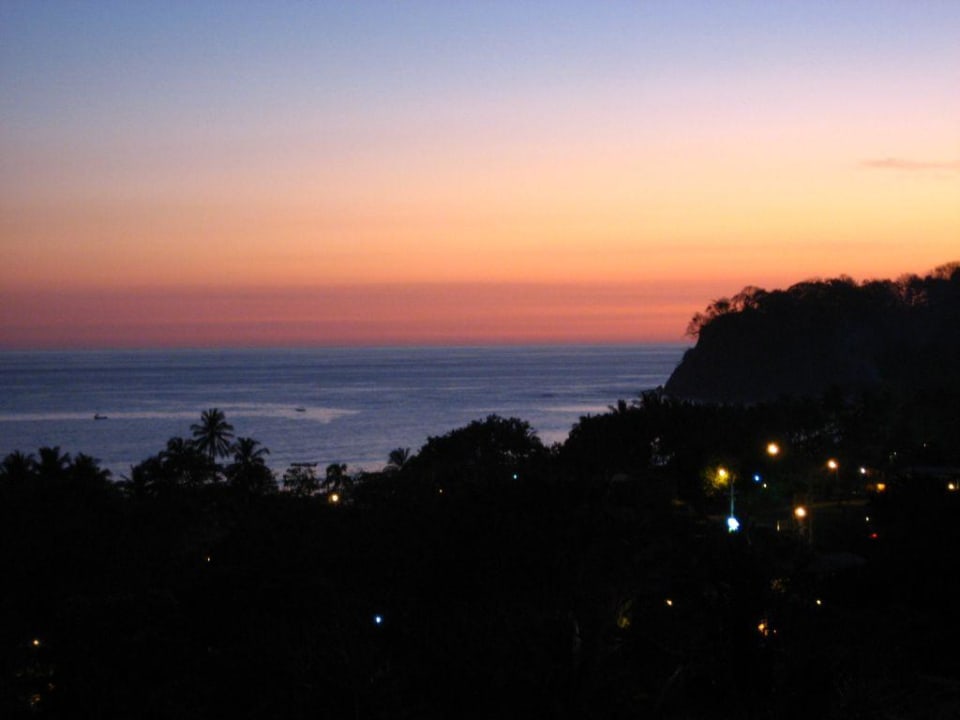 Sonnenuntergang Hotel Mirador de Samara