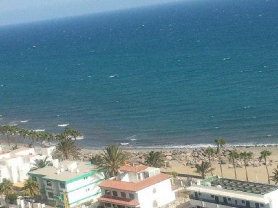 Ausblick aus dem Dachgeschoß allsun Hotel Lucana