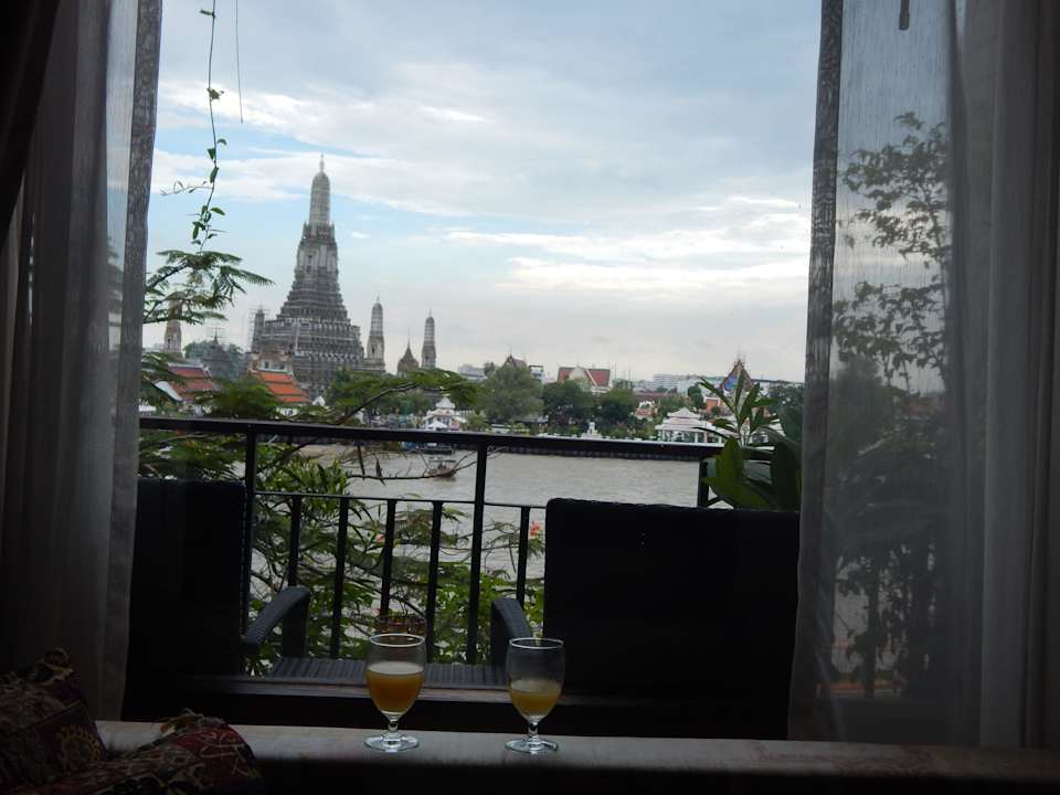 View from window Hotel Sala Arun