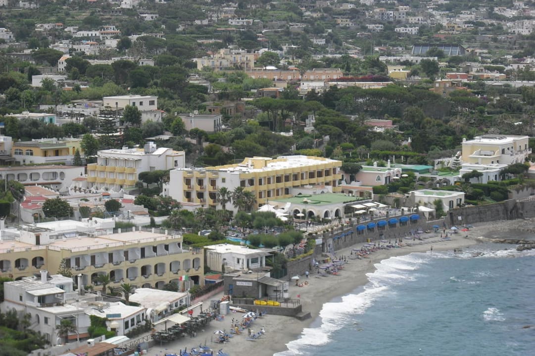 Das Tritone von oben Hotel Tritone Terme & Spa