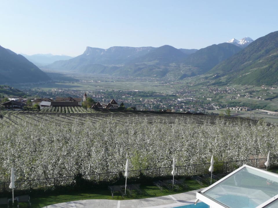 Ausblick vom Balkon Hotel Patrizia