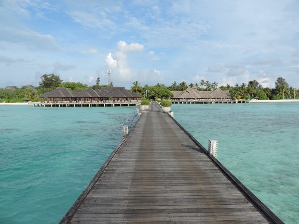 Steg zum/vom Riff Sun Siyam Olhuveli