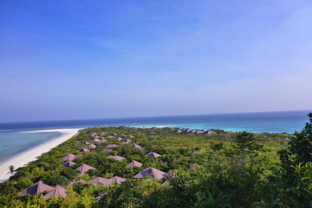 Ausblick Hotel Amanpulo Resort