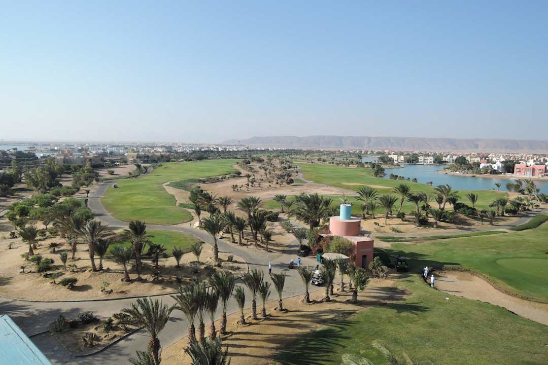 Vom Turm des Golfplatzes  Club Paradisio El Gouna, Red Sea