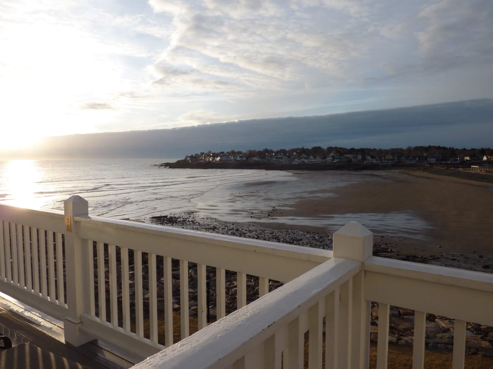 Ausblick auf die kleine Bucht Hotel Union Bluff