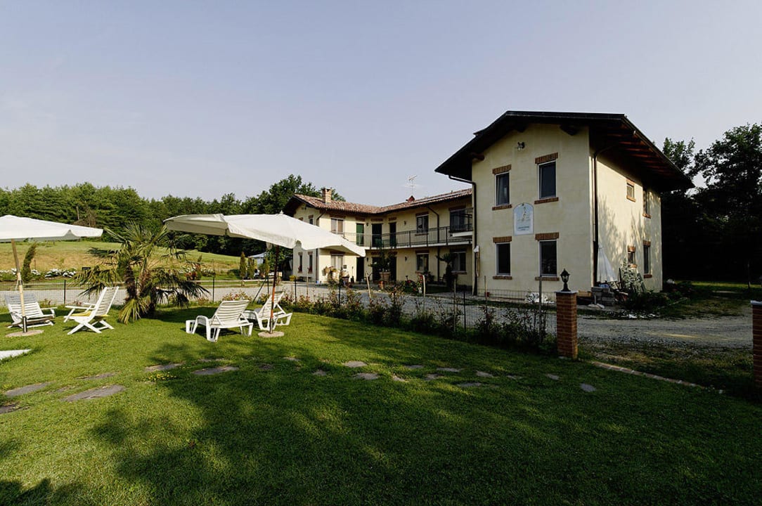 Blick vom Pool Agriturismo Cascina Vignole