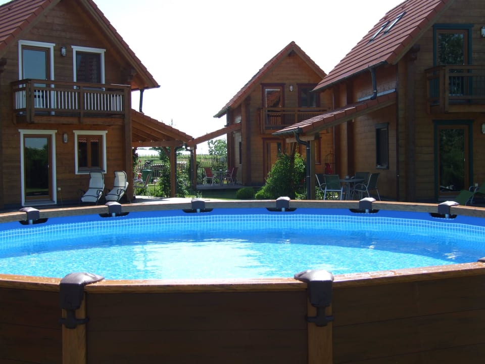 Salzwasser Pool  Ferienhaus Aura