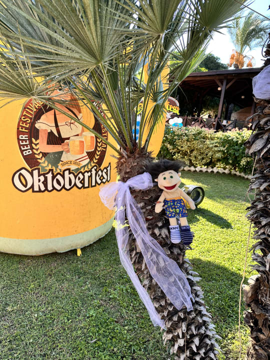 Gartenanlage Sunis Kumköy Beach Resort Hotel & Spa